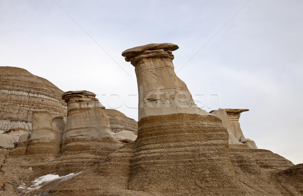 Badlands Alberta  hoo doo Stock photo © pictureguy