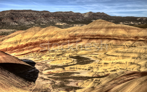 Verniciato colline Oregon colorato view rosso Foto d'archivio © pictureguy