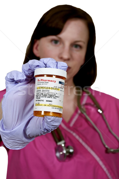 Bottle of Prescription Pills Stock photo © piedmontphoto