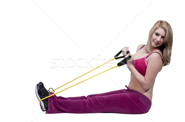 Woman Working Out Stock photo © piedmontphoto