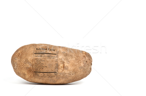 Kartoffel bereit Garten Anlage Fett Stock foto © piedmontphoto