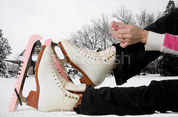 Figure Skater Stock photo © piedmontphoto