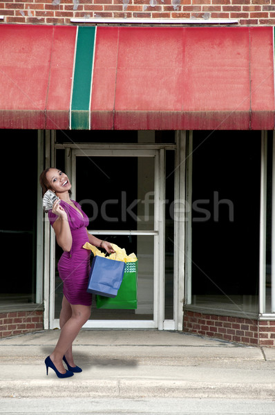 Vrouw 100 mooie vrouw hand Stockfoto © piedmontphoto