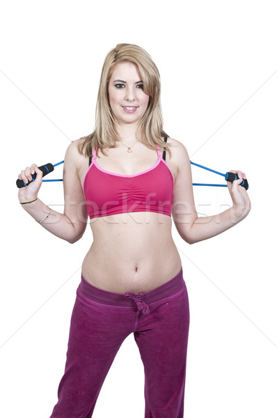 Woman Working Out Stock photo © piedmontphoto