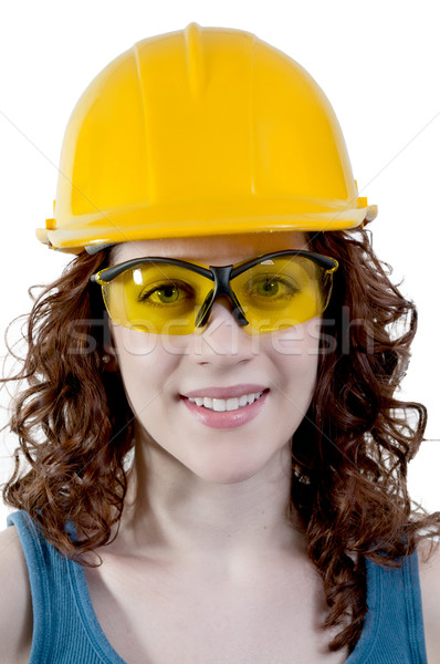 Female Construction Worker Stock photo © piedmontphoto