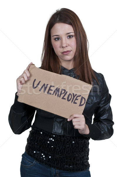 Unemployed Women Stock photo © piedmontphoto