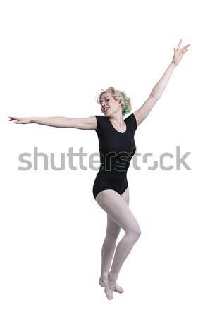 Ballett-Tänzerin schöne Frau Leistung Frau Frauen Tanz Stock foto © piedmontphoto