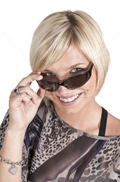 Woman in Sunglasses Stock photo © piedmontphoto