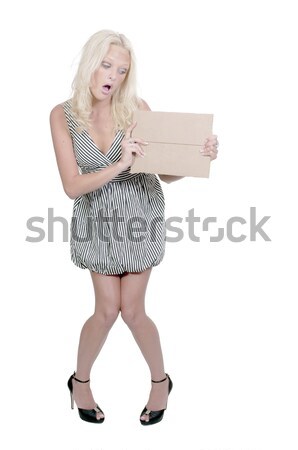 Foto stock: Mujer · hermosa