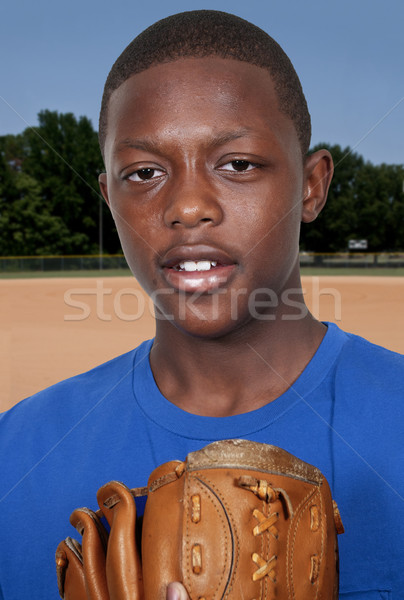 Teenage Baseball Player Stock photo © piedmontphoto