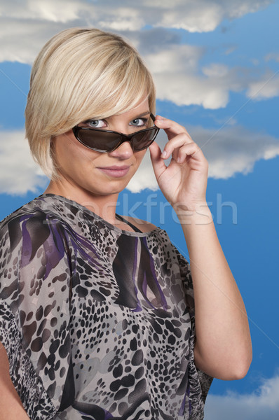 Woman in Sunglasses Stock photo © piedmontphoto
