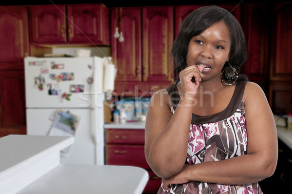 Woman Thinking Stock photo © piedmontphoto