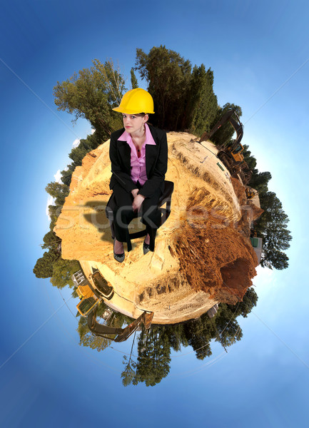 Homme travailleur de la construction Emploi femme monde [[stock_photo]] © piedmontphoto