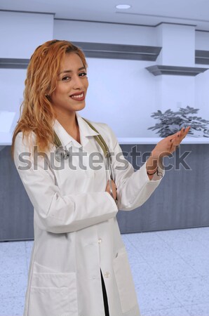 Female Doctor with Syringe Stock photo © piedmontphoto