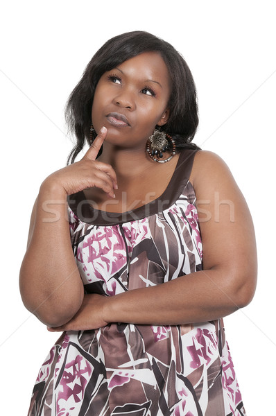 Woman Thinking Stock photo © piedmontphoto