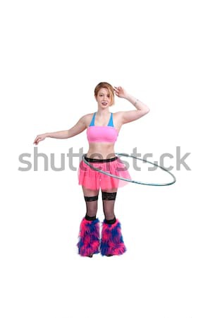 Woman with Hula Hoop Stock photo © piedmontphoto