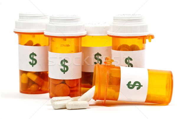 Foto stock: Alto · custo · saúde · assinar · medicina · cuidar