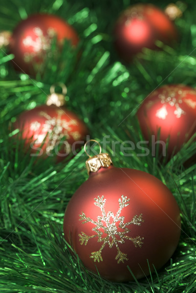 Christmas balls. Stock photo © Pietus