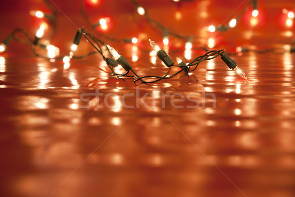 Christmas lights. Stock photo © Pietus
