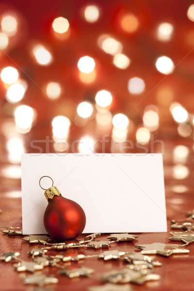 Christmas card. Stock photo © Pietus