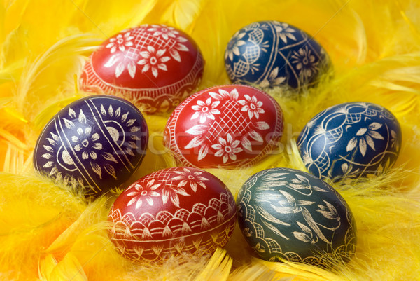 Easter eggs. Stock photo © Pietus