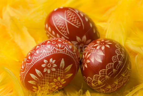 Easter eggs. Stock photo © Pietus