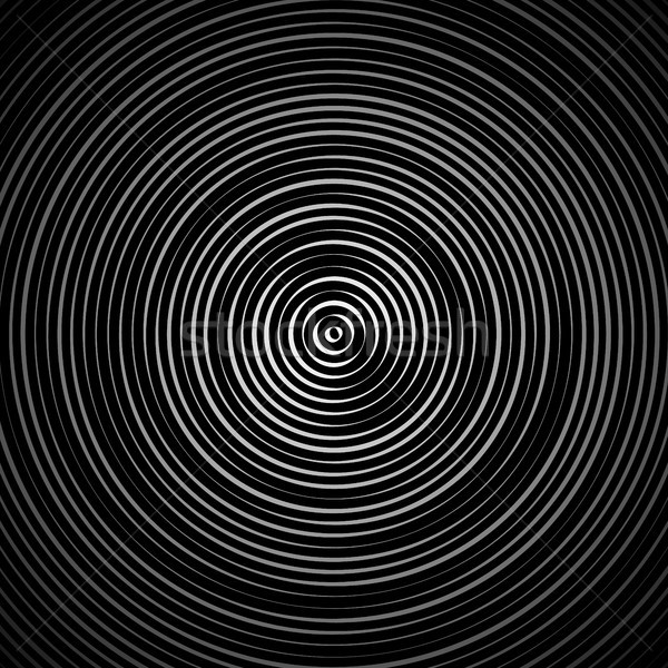 Moire Abstract Texture Vector. Moire Waves. Vector Warped Lines Background. Moire Effect. Stock photo © pikepicture