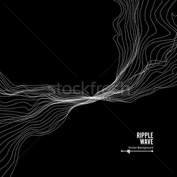 Stock foto: Welle · Ripple · Netz · Wasser · Rauch · splash