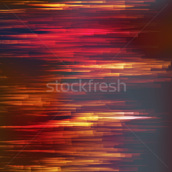 Glitch Background Vector. Chaos Aesthetics Stock photo © pikepicture