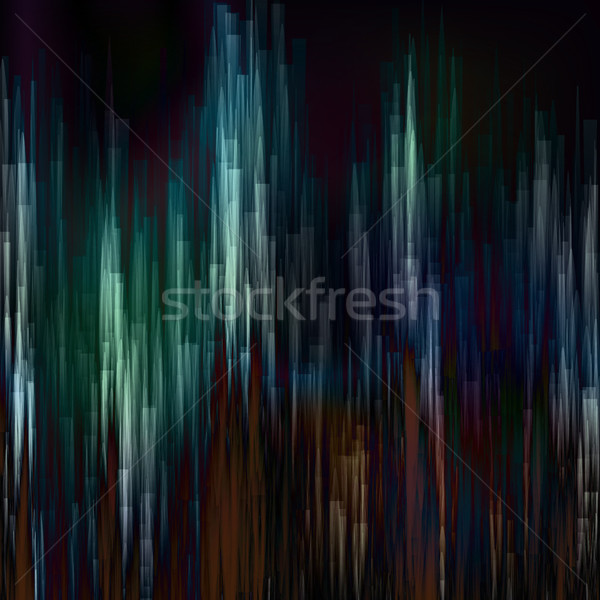 Glitch Background Vector. Digital Pixel Noise Stock photo © pikepicture