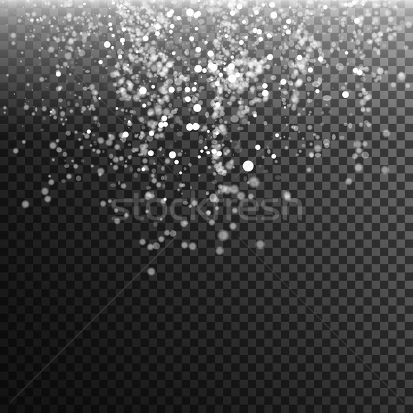 Zuhan hó izolált vektor karácsony jó Stock fotó © pikepicture