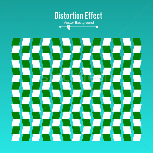 Optical Illusion. Vector 3d Art. Stock photo © pikepicture