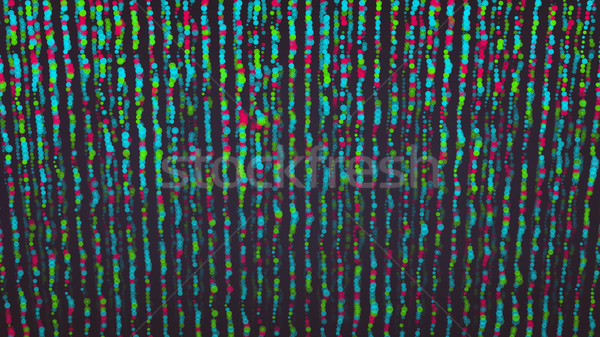 Deeltjes abstract grafisch ontwerp moderne zin wetenschap Stockfoto © pikepicture