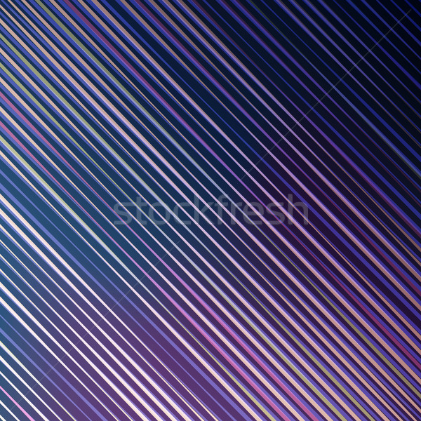 Moire Texture Vector. Twisted Stripes Like Optical Illusion. Modern Creative Backdrop. Distorted Wav Stock photo © pikepicture