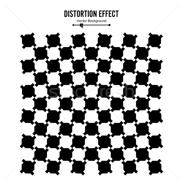 Optische Täuschung Vektor 3D Kunst dynamische Wirkung Stock foto © pikepicture