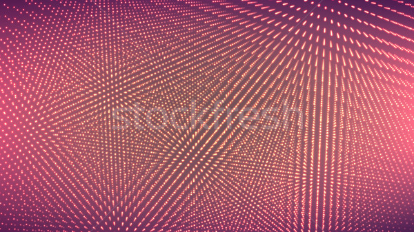 Dot Glowing Background. Techno Concept Abstract Space. Technology Digital Concept. Vector Illustrati Stock photo © pikepicture