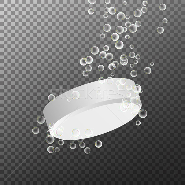 Droga efervescente isolado vitamina água Foto stock © pikepicture
