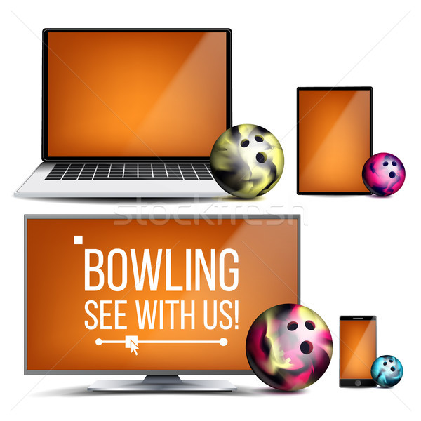 Bowling Application Vector Bowling Ball Online Stream Bookmaker