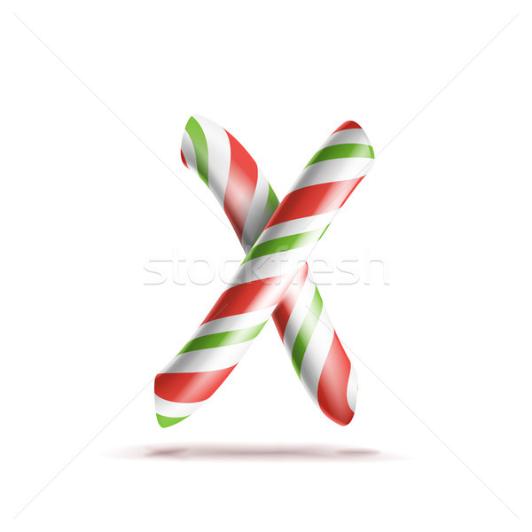 Carta vetor 3D realista doce Foto stock © pikepicture