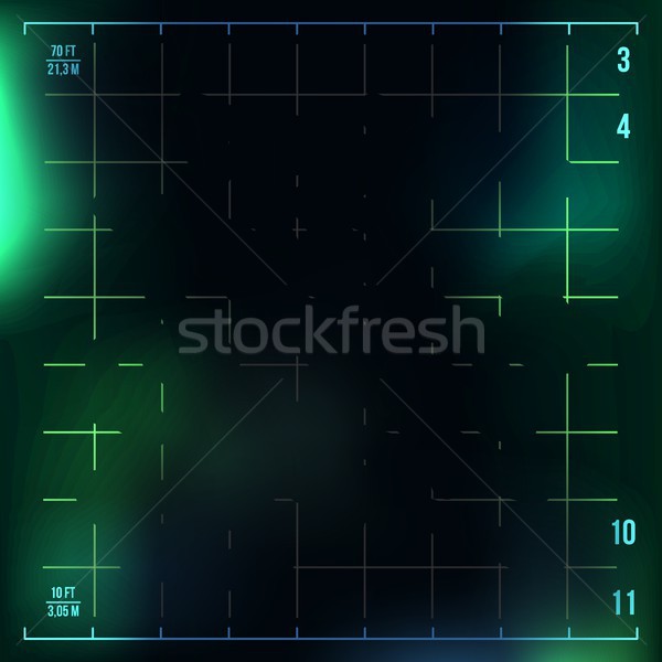 Xray medical vector radiologie neon scanda Imagine de stoc © pikepicture