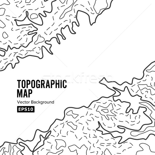 Harita yalıtılmış beyaz soyut arka plan Stok fotoğraf © pikepicture