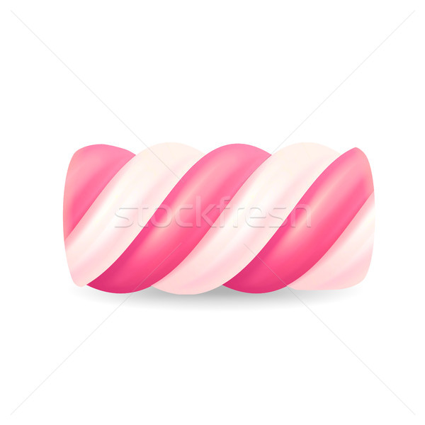 Stock photo: Realistic Marshmallows Candy Vector.