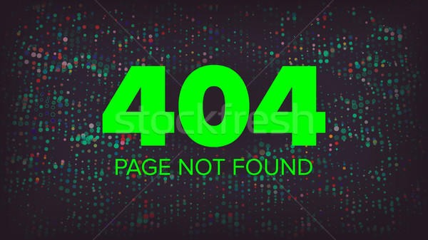 Zdjęcia stock: 404 · błąd · wektora · strona · nie · twórczej