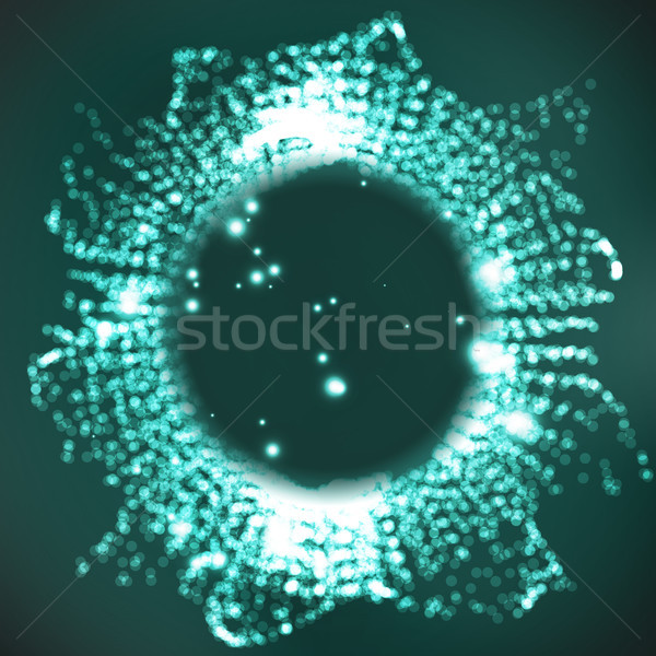 Zarif iş tanıtım sıçrama parçacıklar Stok fotoğraf © pikepicture