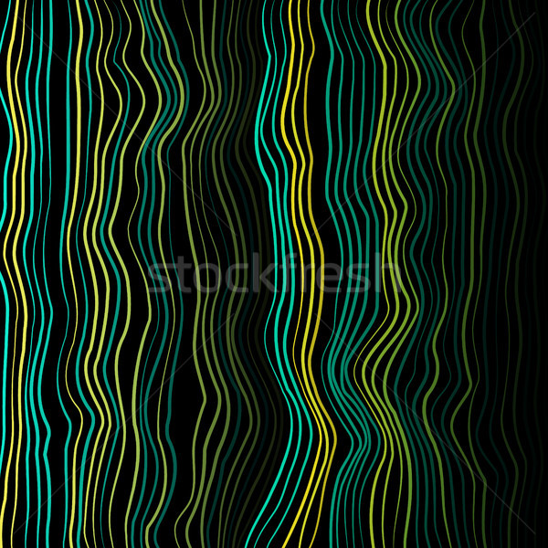 Moire Texture Vector. Vector Warped Lines Colorful Background. Moire Waves. Vector Warped Lines Back Stock photo © pikepicture