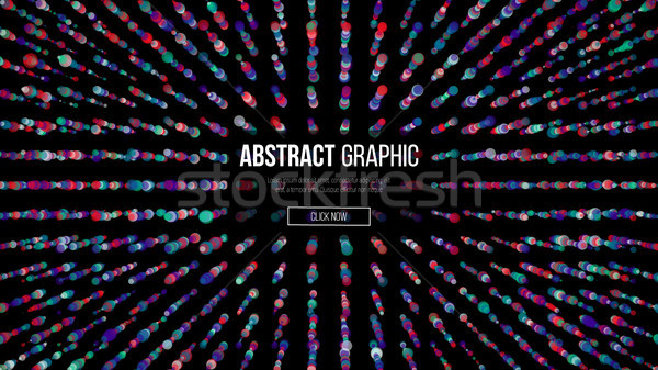 Golvend abstract grafisch ontwerp moderne zin wetenschap Stockfoto © pikepicture