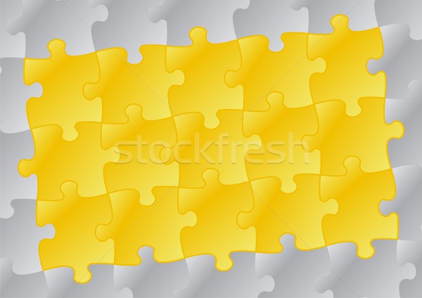 Puzzle minta szerkeszthető színes absztrakt háttér Stock fotó © PilgrimArtworks