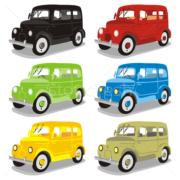 funny colored cars  Stock photo © PilgrimArtworks