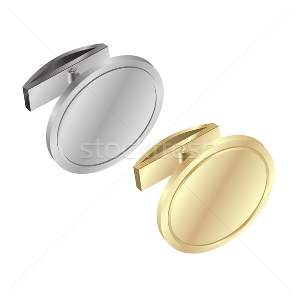 isolated cuff links Stock photo © PilgrimArtworks