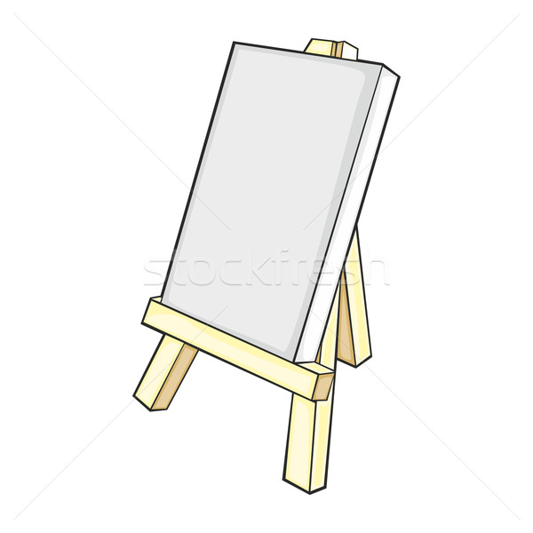 isolated easel Stock photo © PilgrimArtworks